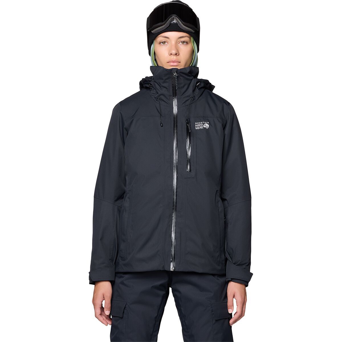 Image of Mountain Hardwear Firefall Trifecta Jacket - Women's Black, XS