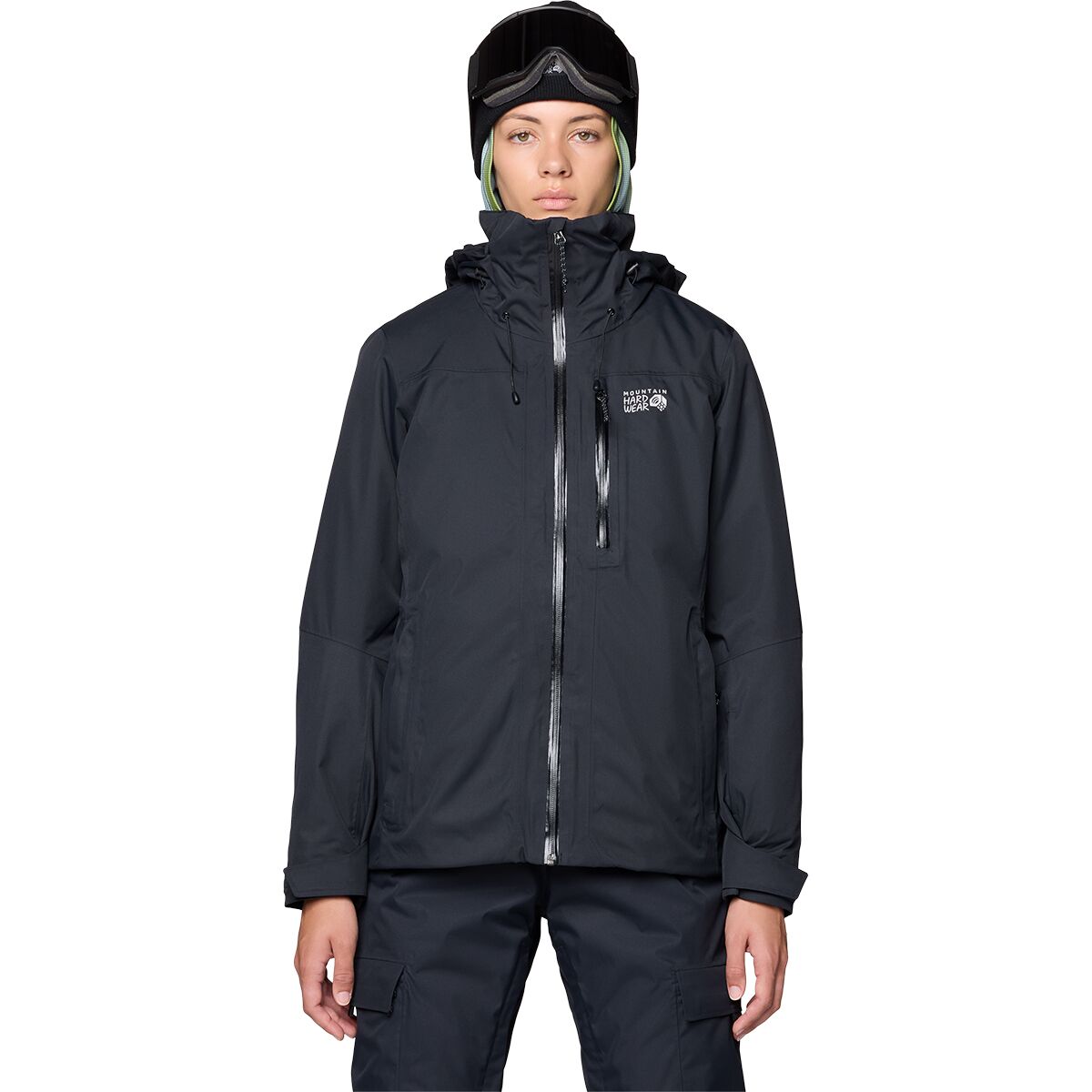 Image of Mountain Hardwear Firefall Trifecta Jacket - Women's Black, XS