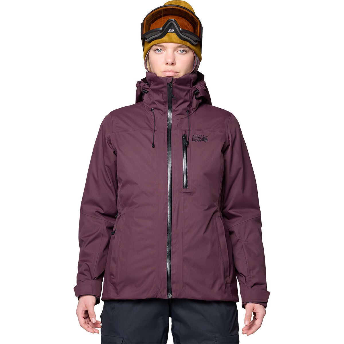 Image of Mountain Hardwear Firefall Trifecta Jacket - Women's Blackberry, L