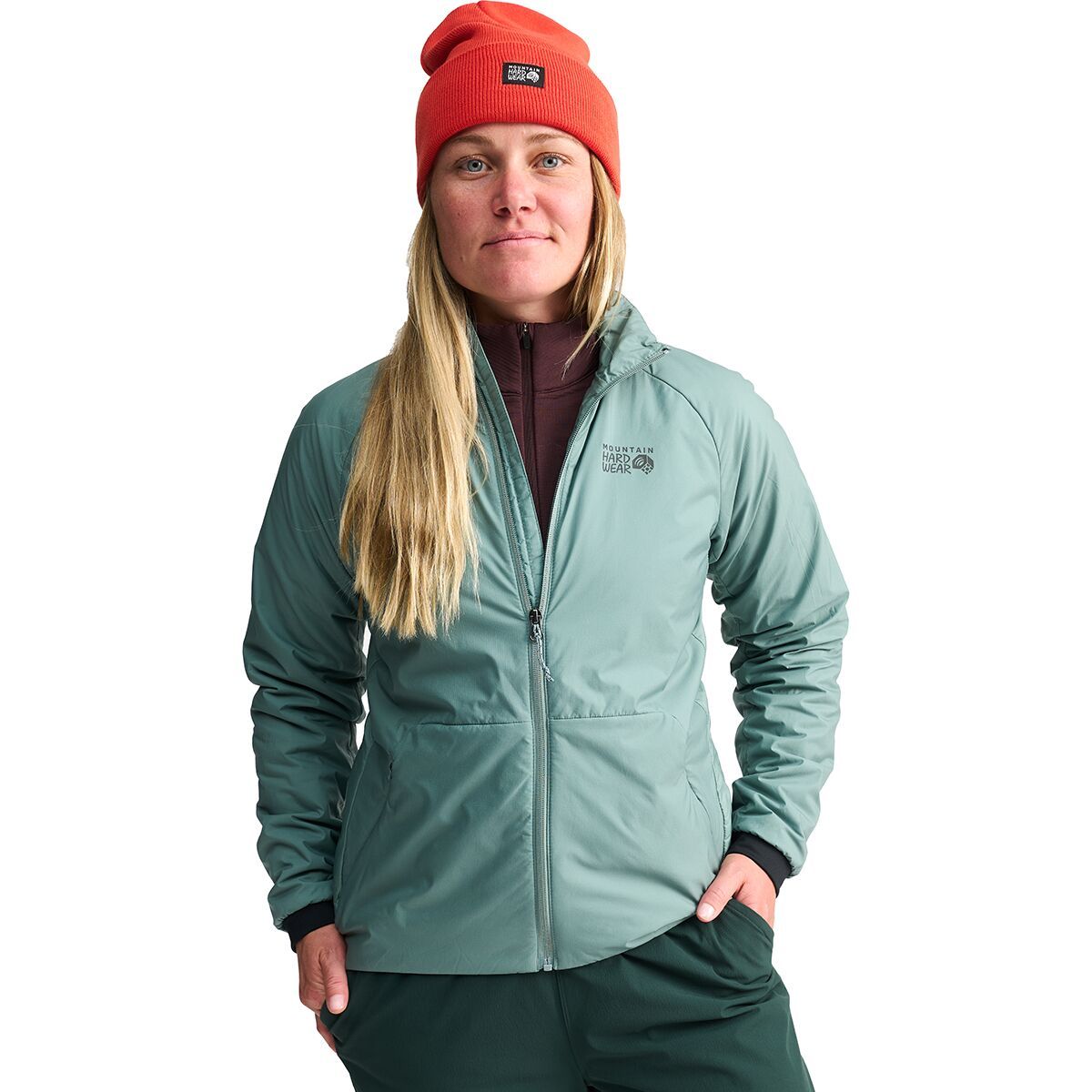 Mountain Hardwear Kor Alloy Jacket - Women's Blue Sage, L