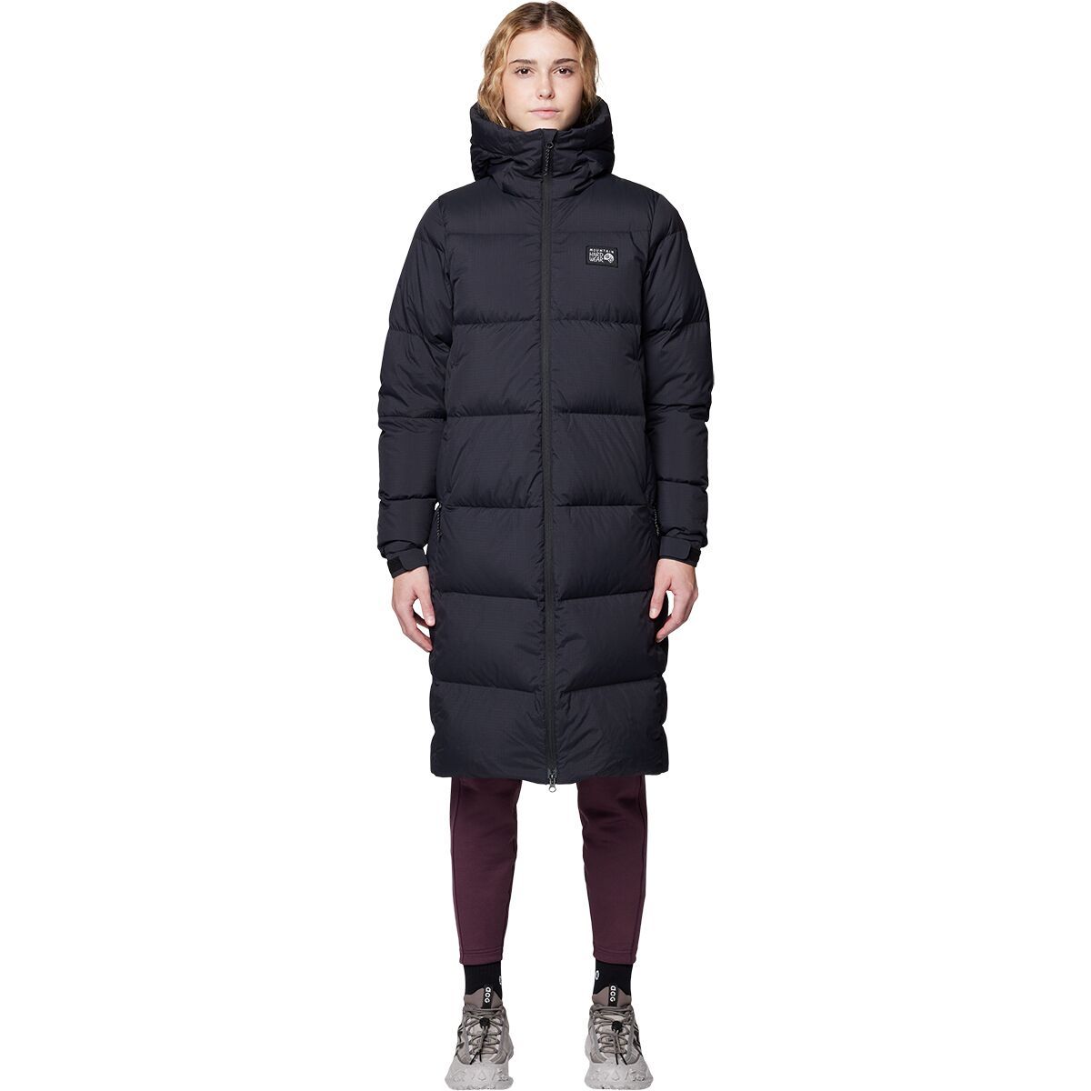 Image of Mountain Hardwear Nevadan Down Long Parka - Women's Black, L