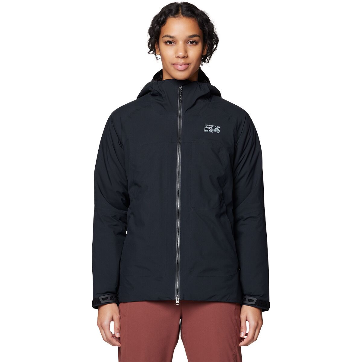 Image of Mountain Hardwear Stretch Ozonic Insulated Jacket - Women's Black, XL