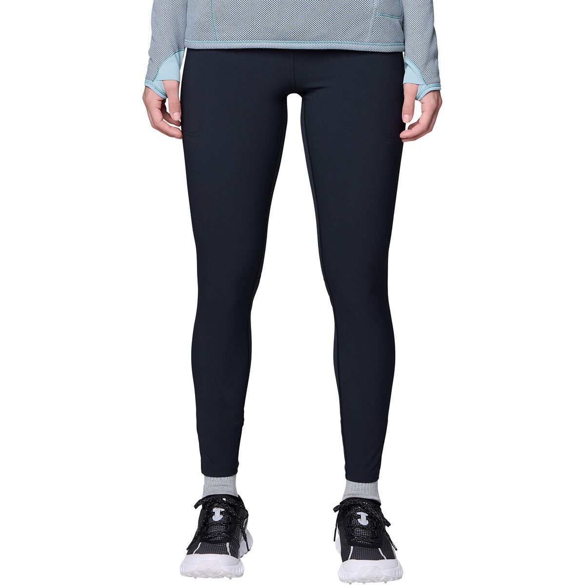 Image of Mountain Hardwear TrailTracker Hybrid Tight - Women's Black, M/Reg