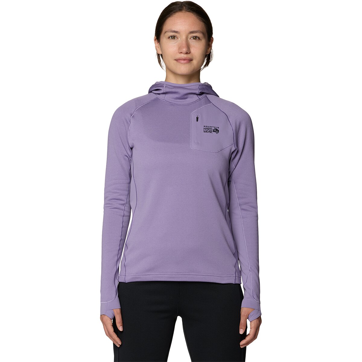 Image of Mountain Hardwear Up First Tech Fleece Hoodie - Women's Violet Stone, XL