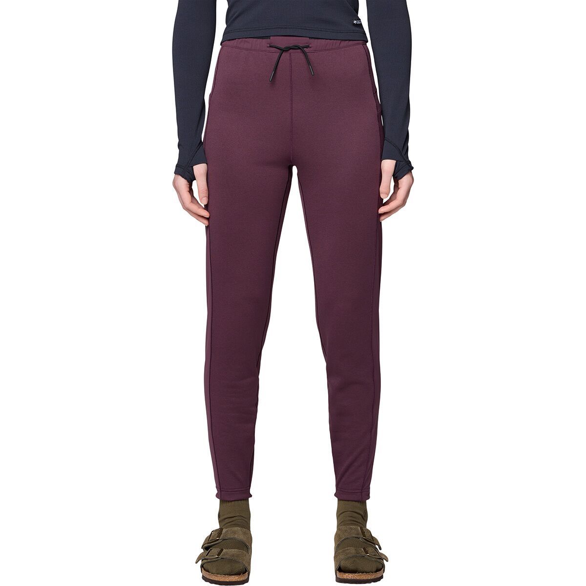 Image of Mountain Hardwear Up First Tech Fleece Pant - Women's Blackberry, S/Reg