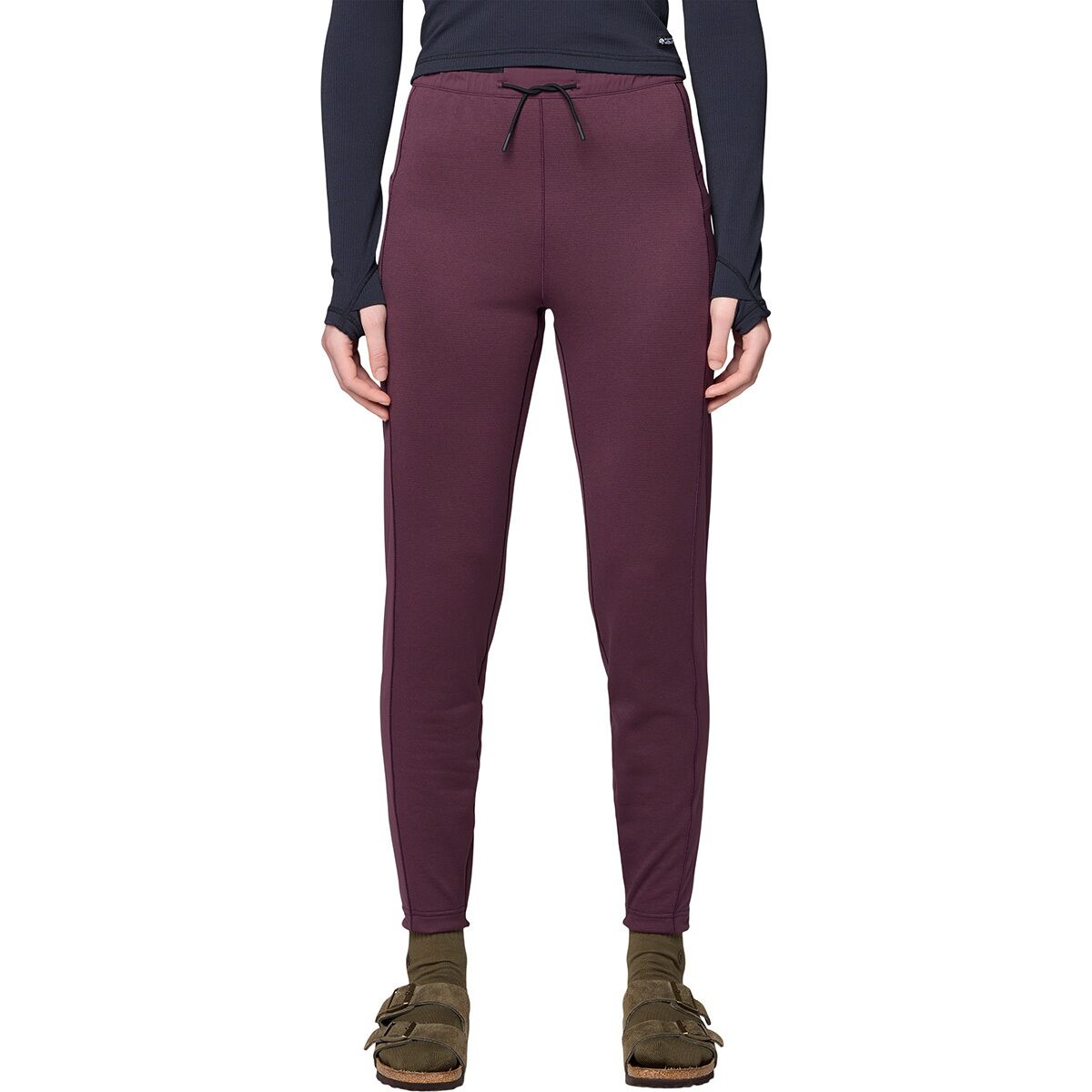 Image of Mountain Hardwear Up First Tech Fleece Pant - Women's Blackberry, XS/Reg