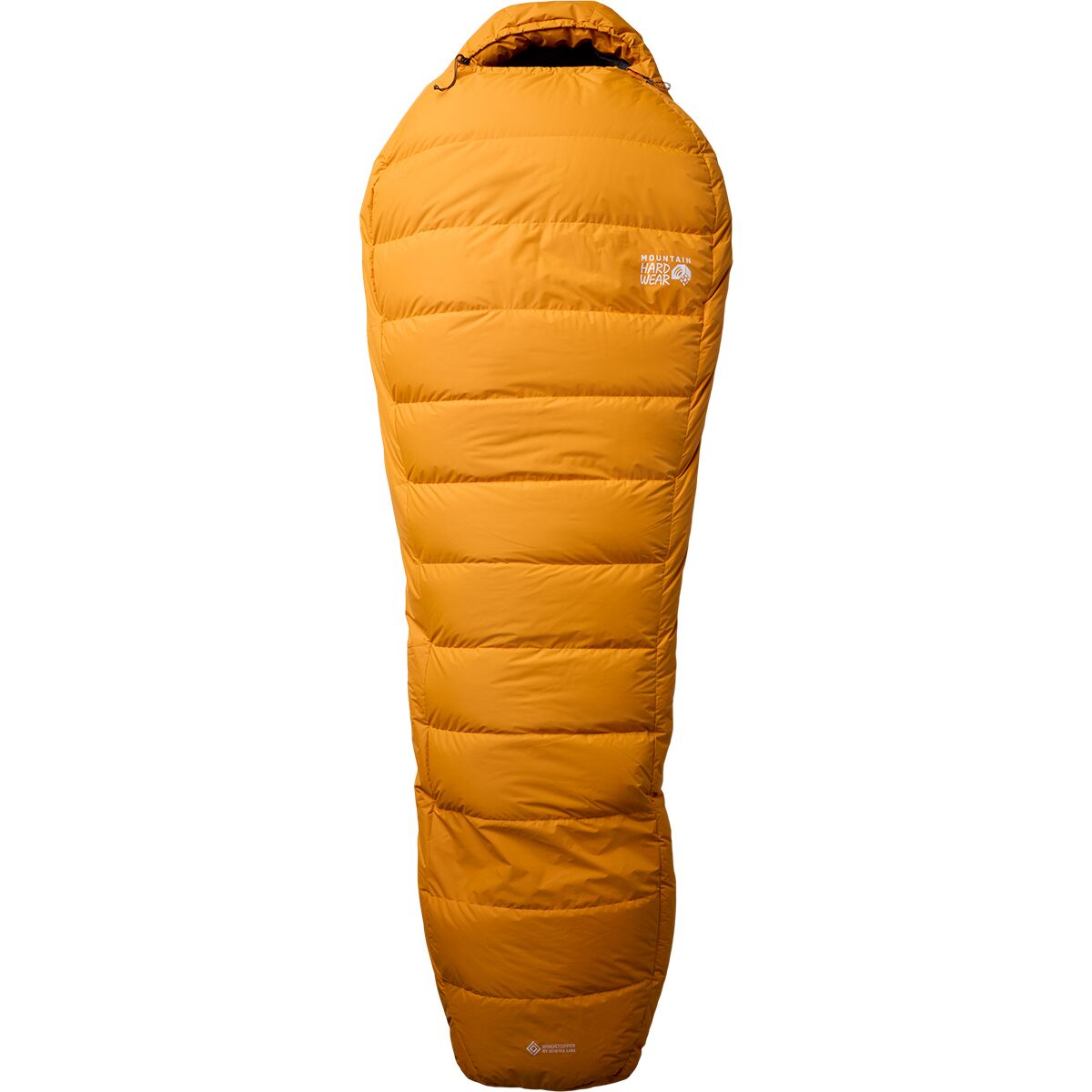 Image of Mountain Hardwear Bishop Pass Windstopper Sleeping Bag: -15F Down Fresh Apricot, Long/Right Zip