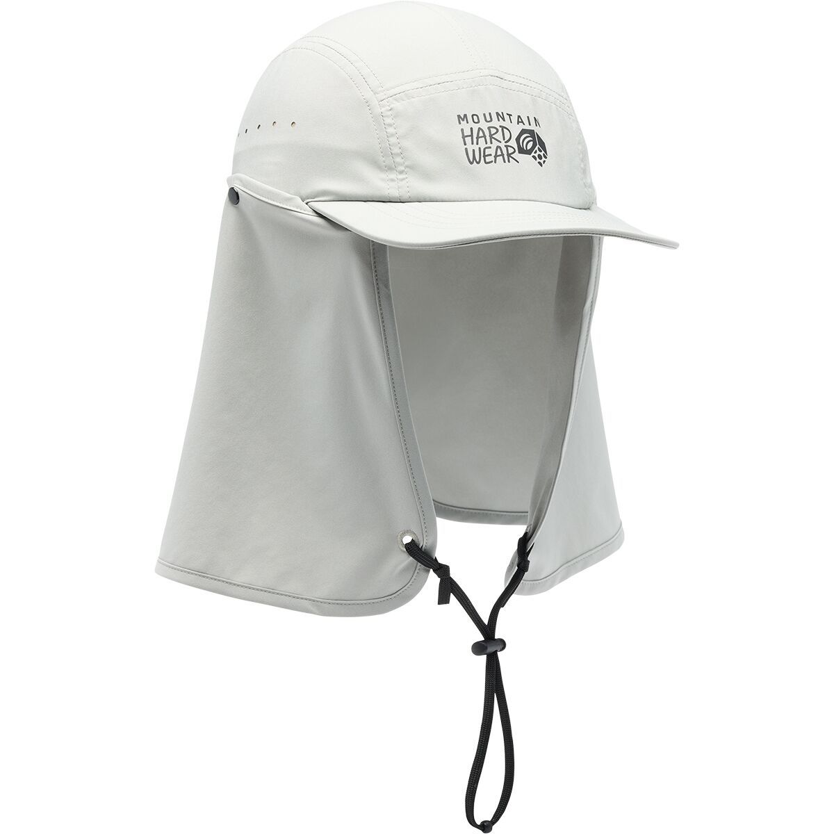 Image of Mountain Hardwear Shade Lite Sun Cape Hat Half Moon Grey, One Size