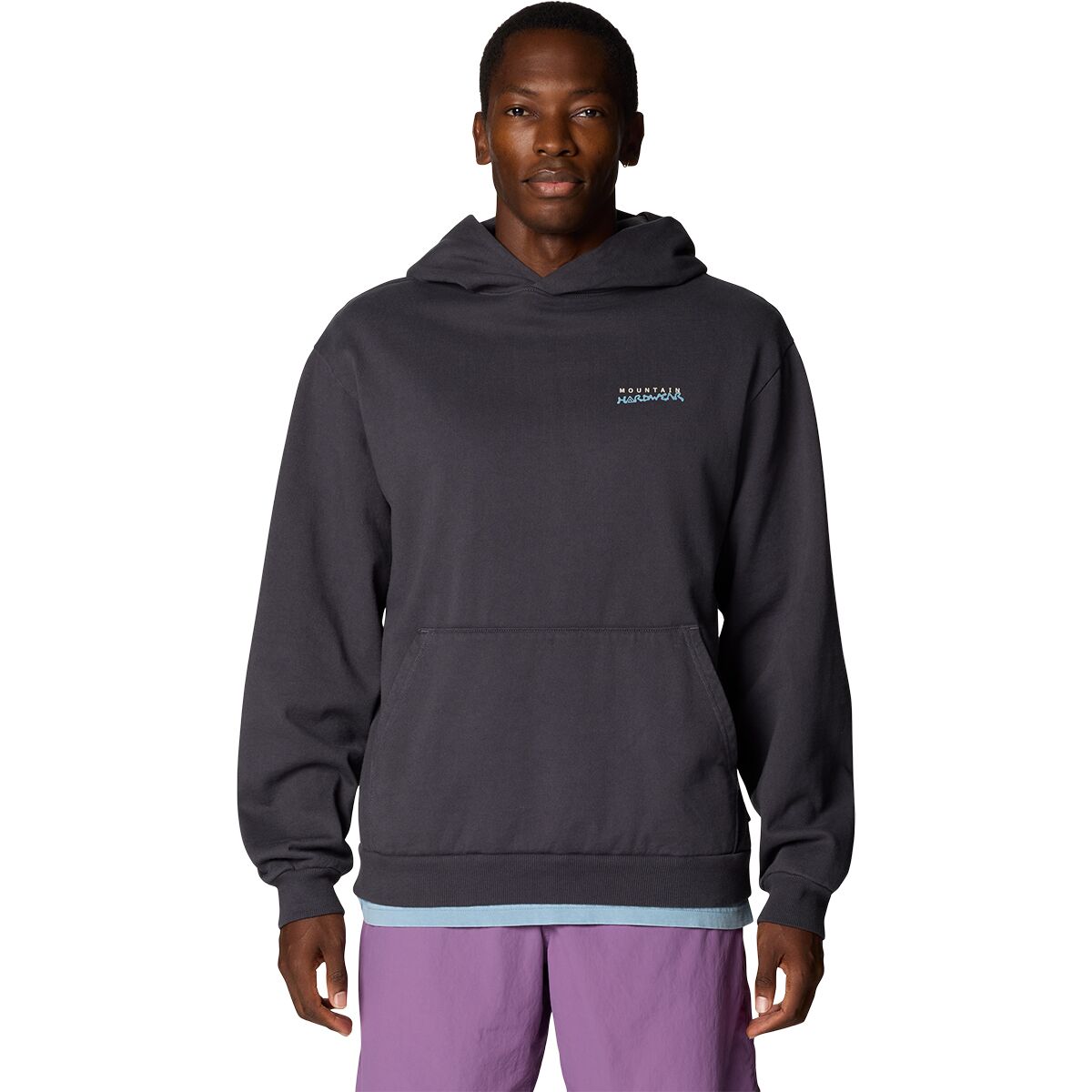 Image of Mountain Hardwear MHW EV Symbols Hoodie - Men's Volcanic, S