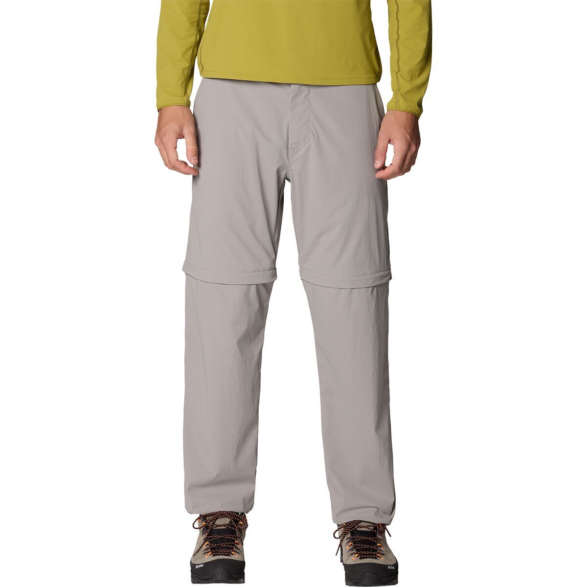 Image of Mountain Hardwear Peak Rambler Convertible Pant - Men's Approaching Storm, 38x32