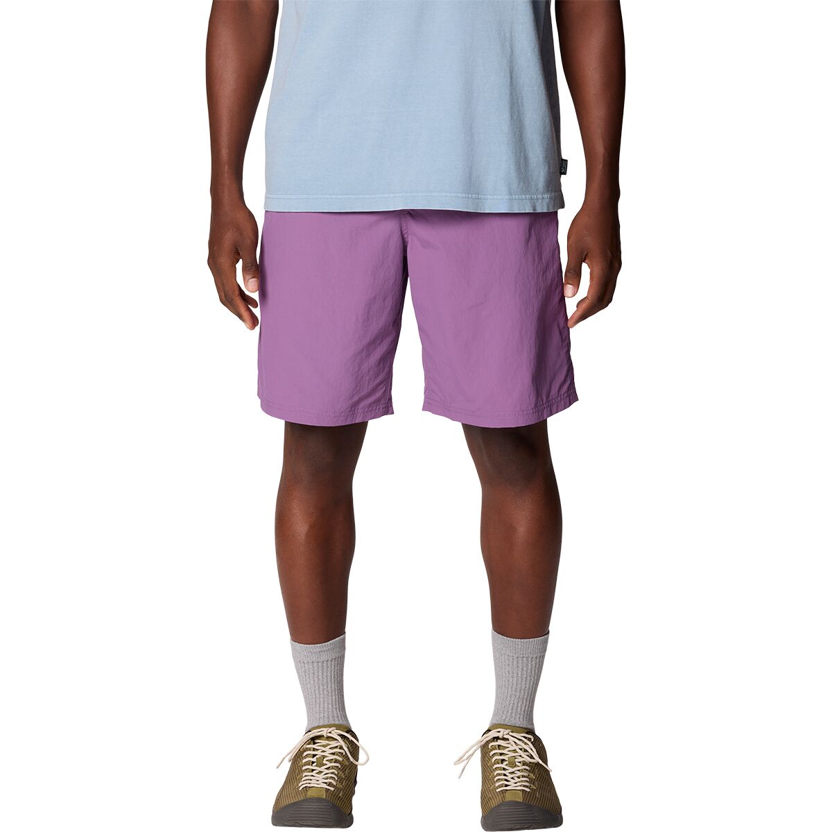 Image of Mountain Hardwear Stryder Belted 7in Short - Men's Vervain, L