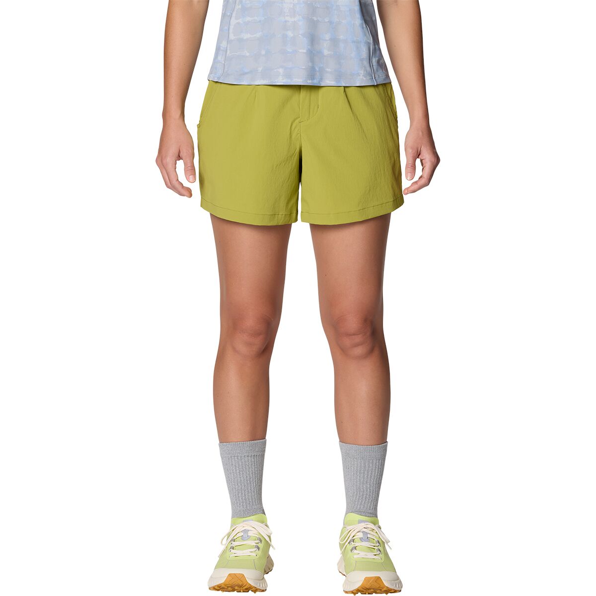 Image of Mountain Hardwear Peak Rambler 5in Short - Women's Bright Fatigue, 14