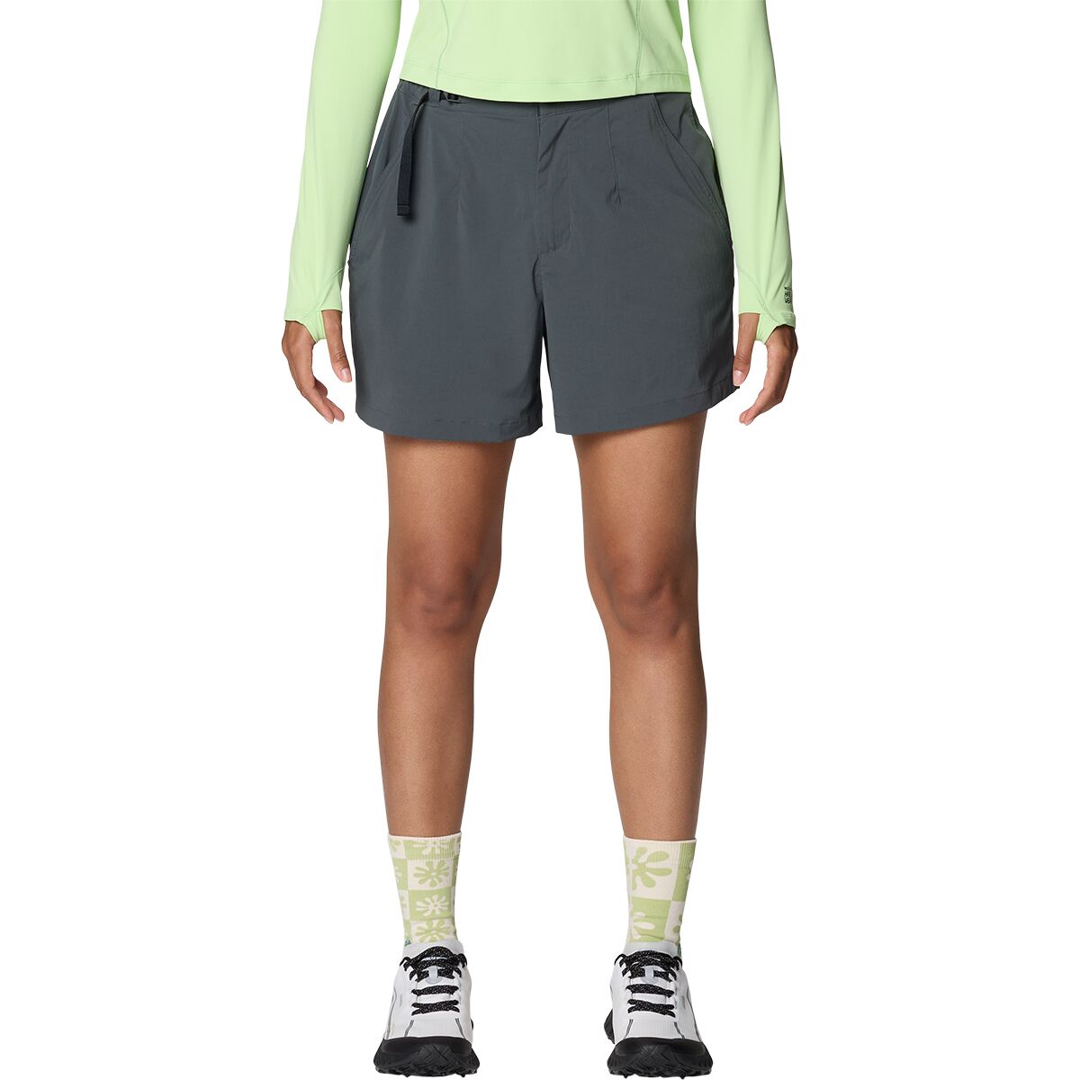 Image of Mountain Hardwear Peak Rambler 5in Short - Women's Volcanic, 10