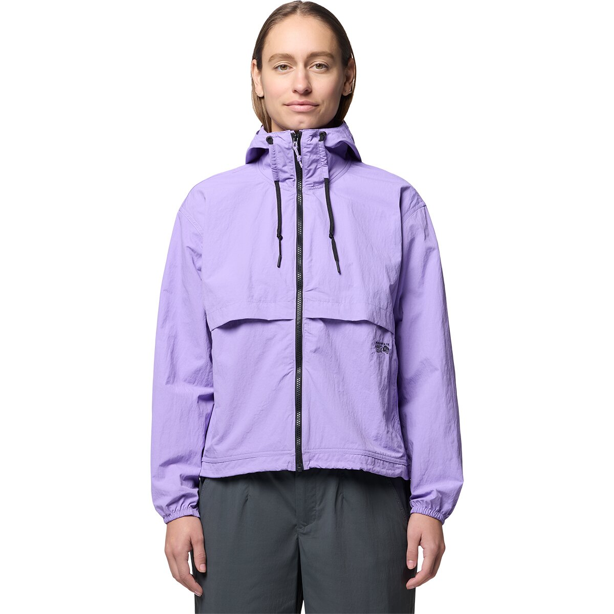 Image of Mountain Hardwear Stryder Jacket - Women's Harbor Violet, M