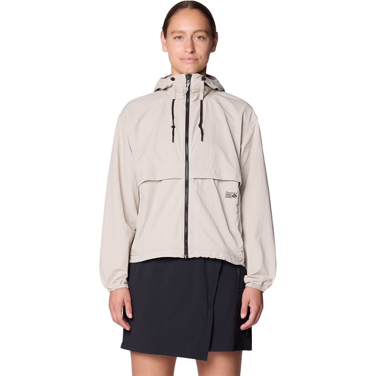 Image of Mountain Hardwear Stryder Jacket - Women's Oyster Shell, XL