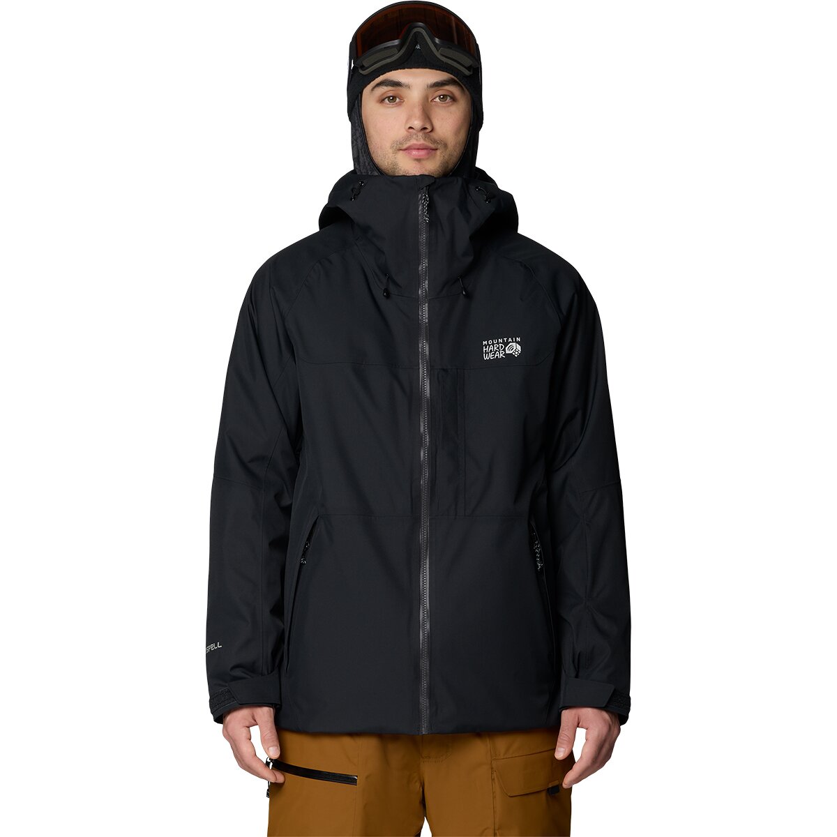 Image of Mountain Hardwear Firefall Trifecta Jacket - Men's Black, M
