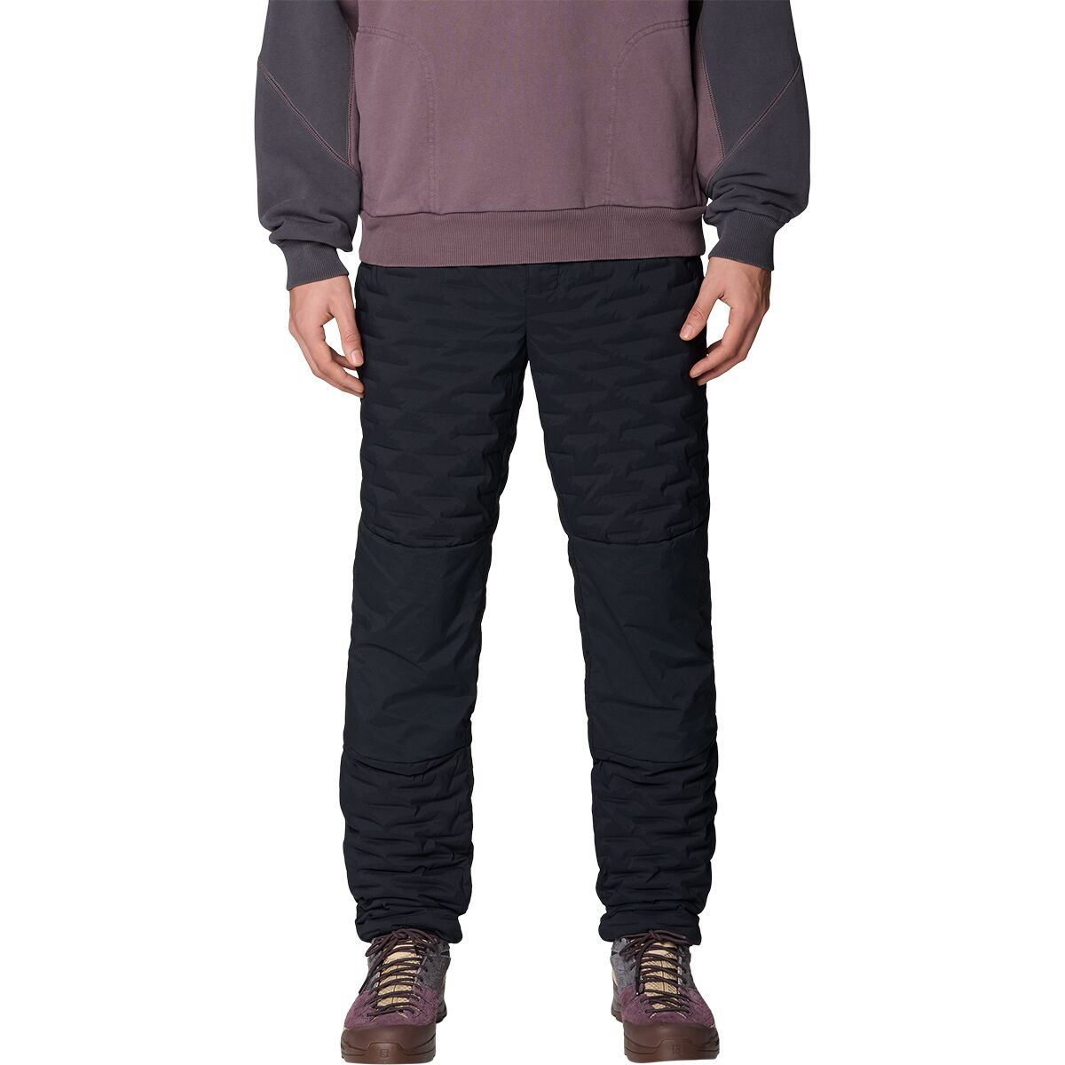 Image of Mountain Hardwear Stretchdown Light Pant - Men's Black, L/Reg