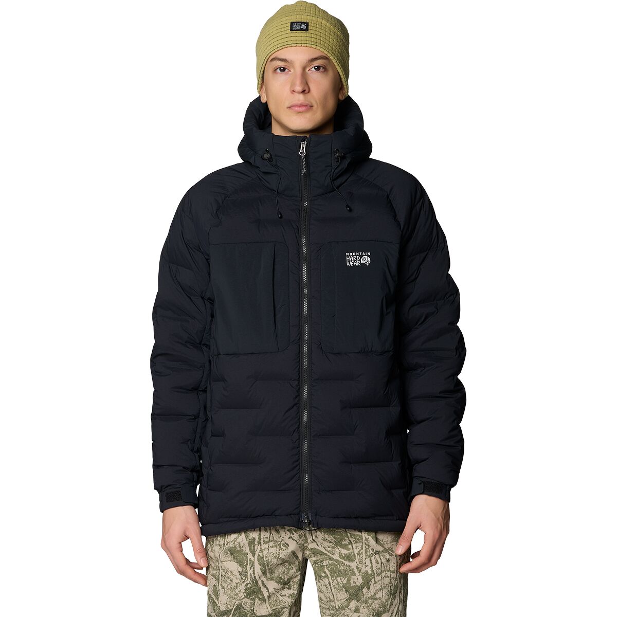 Image of Mountain Hardwear Stretchdown Parka - Men's Black, XL