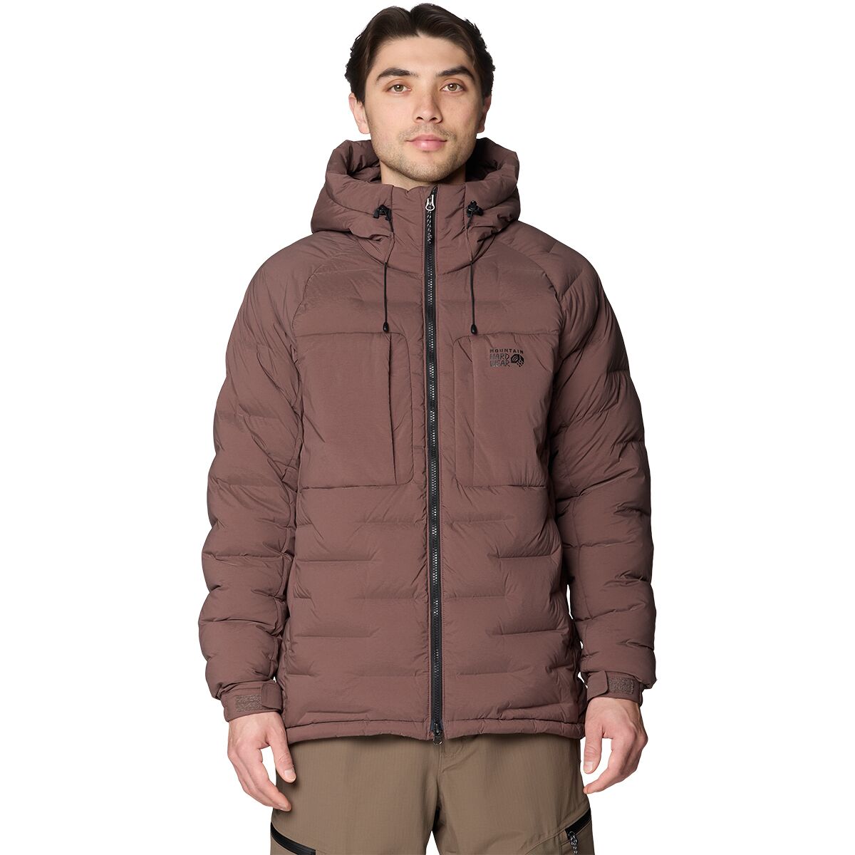 Image of Mountain Hardwear Stretchdown Parka - Men's Carob, L