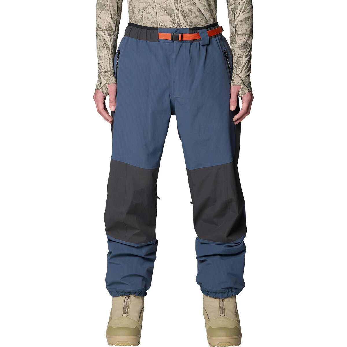 Image of Mountain Hardwear Warp Factor 3L Pant - Men's Astral Blue/Shark, M/Long