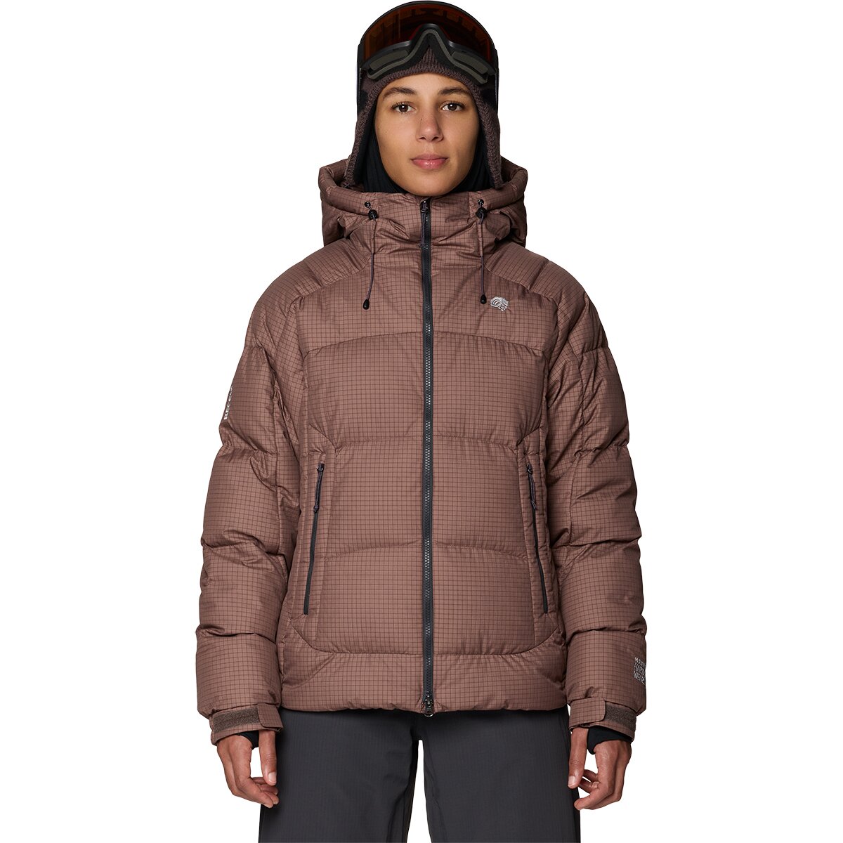 Image of Mountain Hardwear Flow Factor Down Jacket - Women's Carob, S