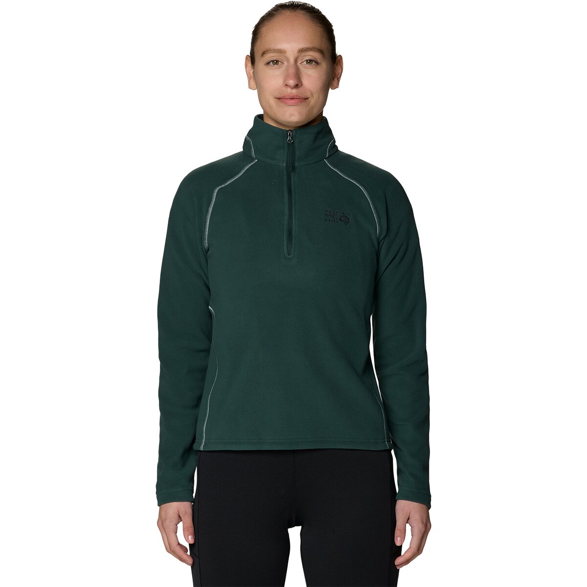 Image of Mountain Hardwear Microchill 1/4-Zip Pullover - Women's Verve, S