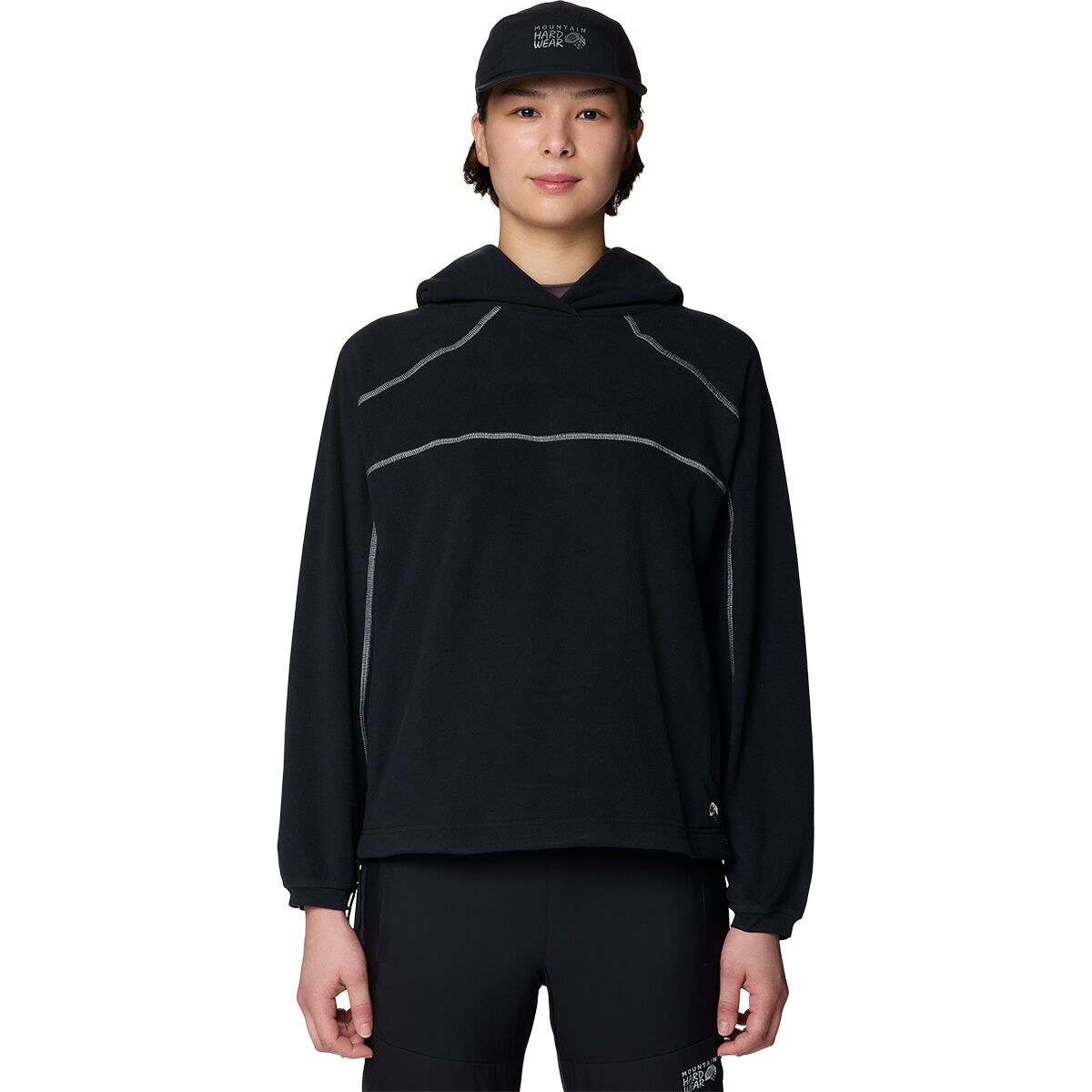 Image of Mountain Hardwear Microchill Hoodie - Women's Black, M