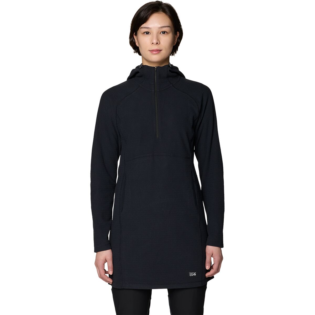 Image of Mountain Hardwear Summit Grid Dress - Women's Black, M