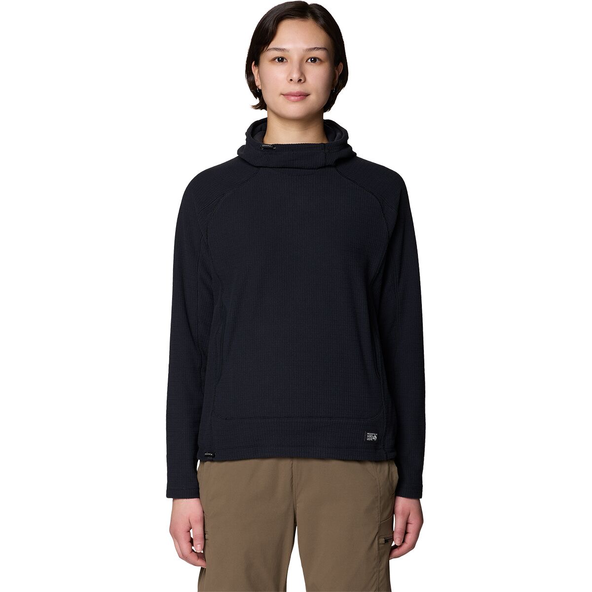 Image of Mountain Hardwear Summit Grid Hoodie - Women's Black, M