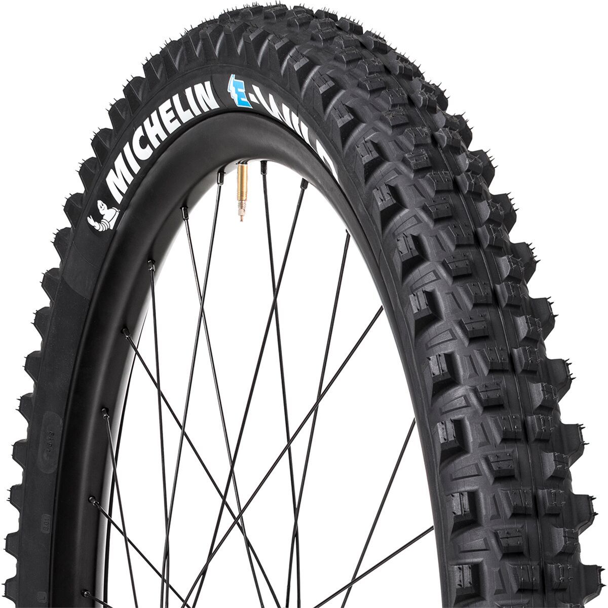 Image of Michelin E-Wild 27.5in Tire Black, Front, 27.5x2.6