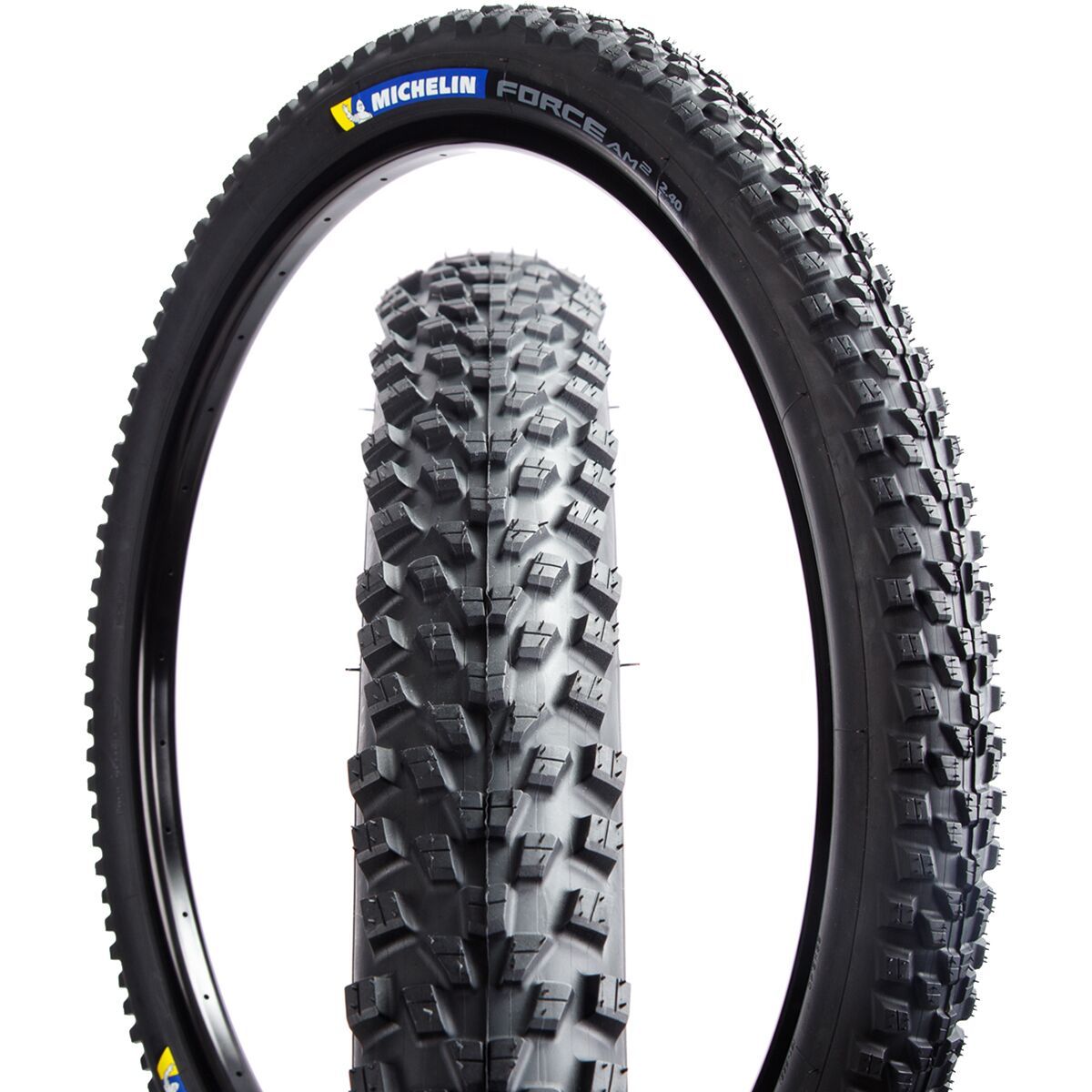 Image of Michelin Force AM2 27.5in - Tubeless Tire Black, 27.5x2.4