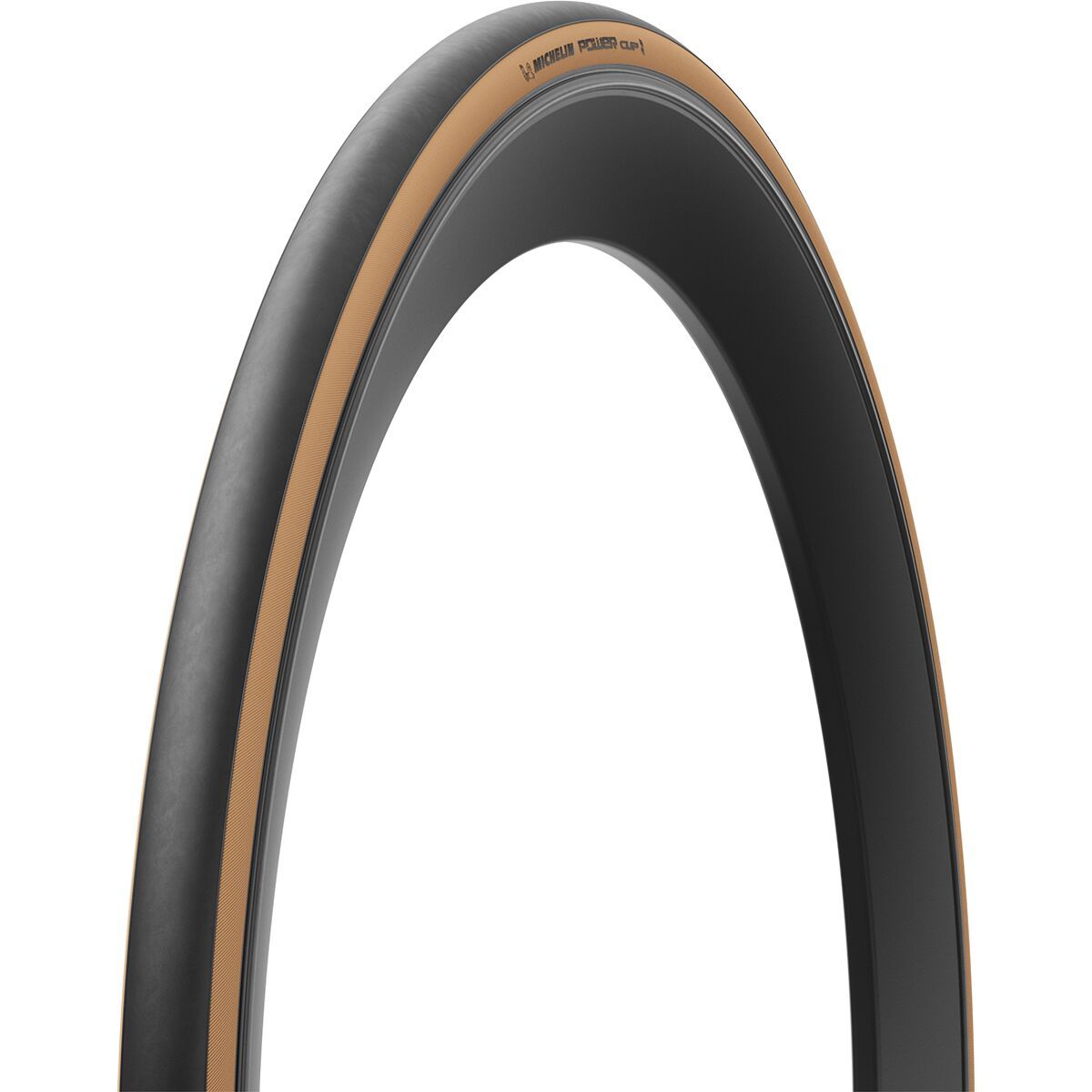 Image of Michelin Power Cup - Tubeless Tire Classic Tan, 700x32