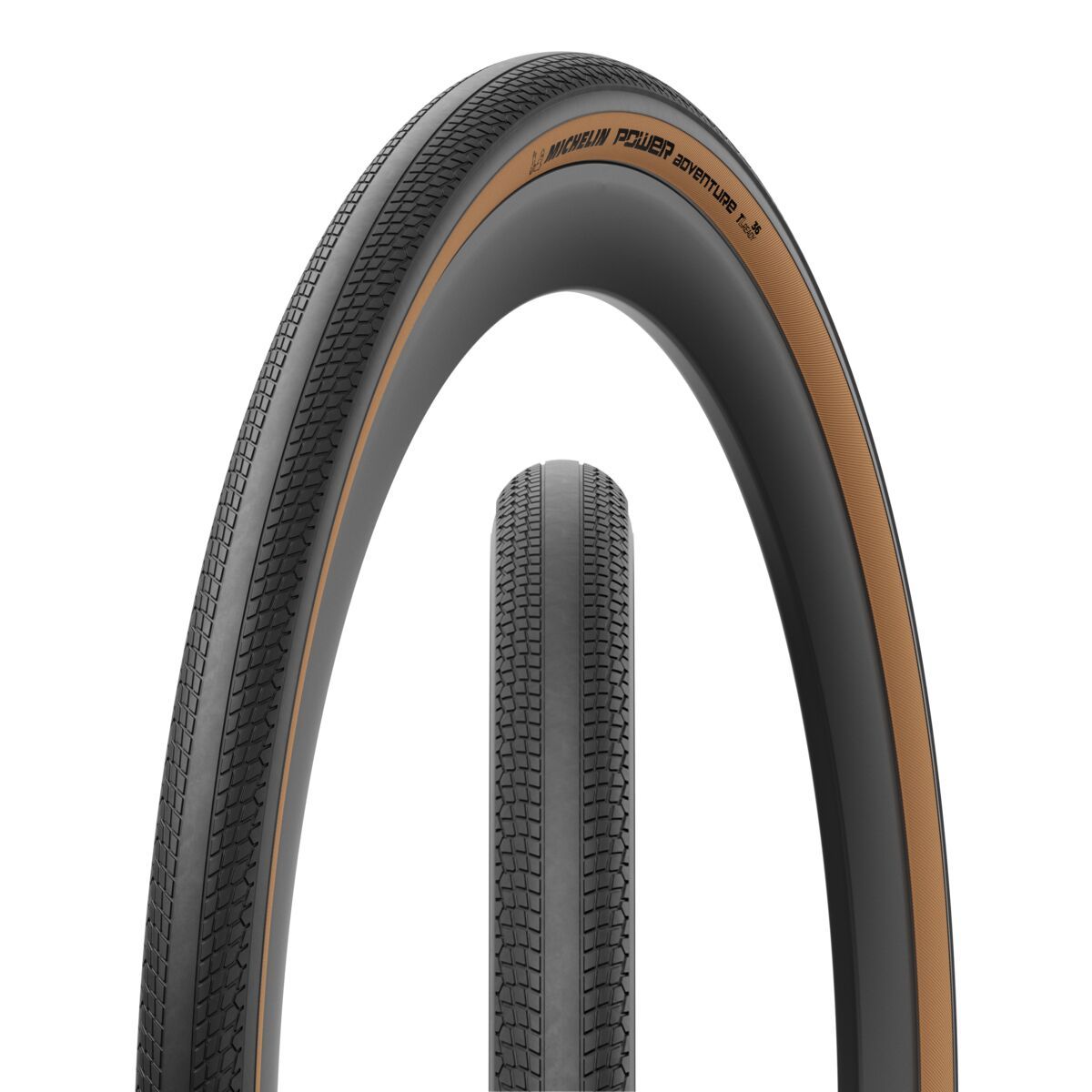 Image of Michelin Power Adventure 650b - Tubeless Tire Classic Tan, 650Bx48