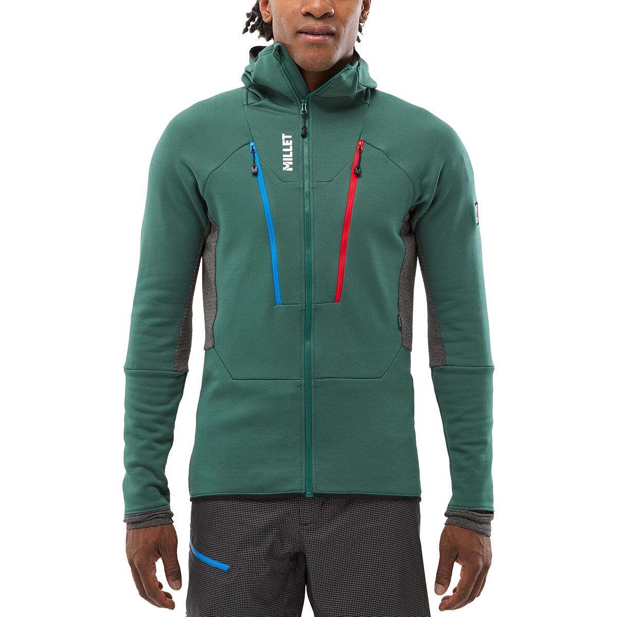 Image of MILLET Trilogy Icon Wool FL Jacket - Men's Bottle/Black, XL