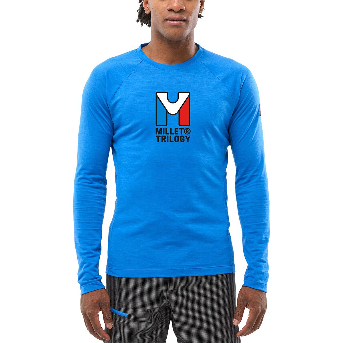 MILLET MILLET Trilogy Wool Ts Long-Sleeve Top - Men's Icon Blue, M