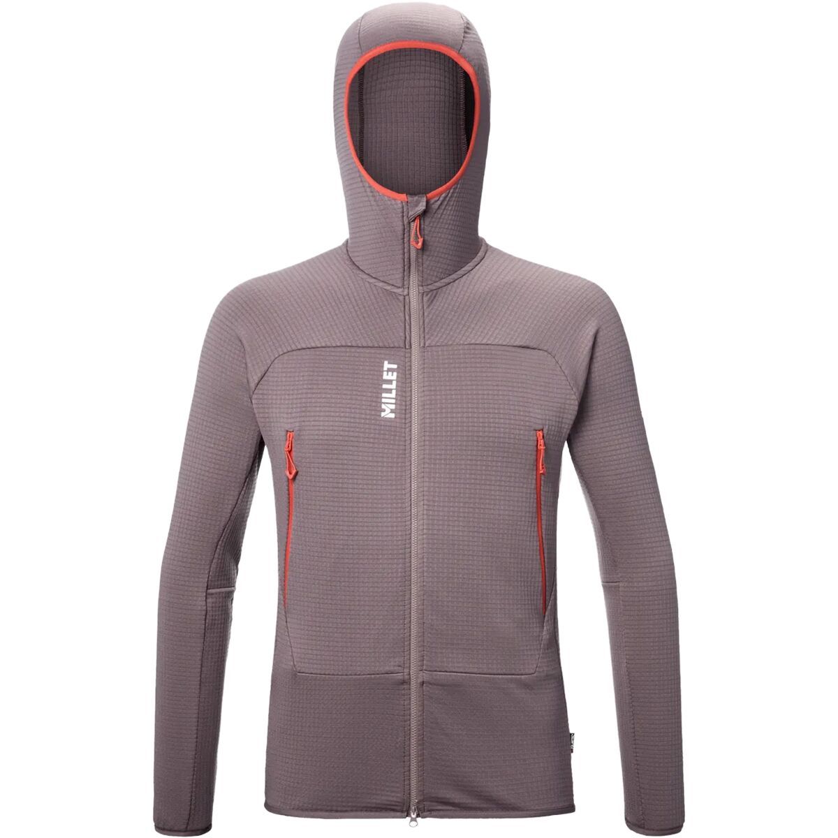 Image of MILLET Fusion Grid Hoodie - Men's Pepper, L