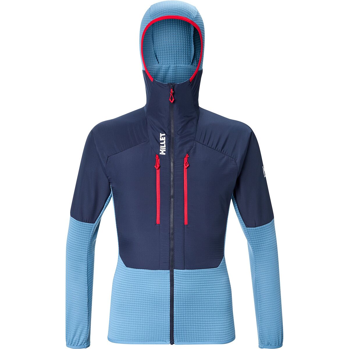 Image of MILLET Parmelan Hybrid Hoodie - Men's Coronet Blue/Saphir, XXL