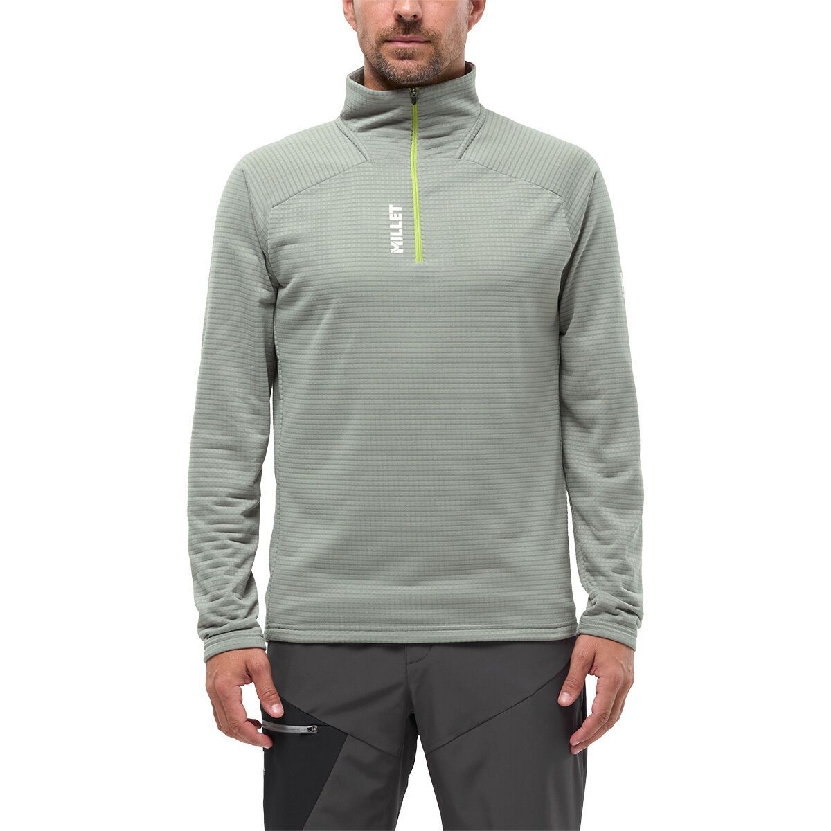 Image of MILLET Parmelan Light Fleece Pullover - Men's Granite, M