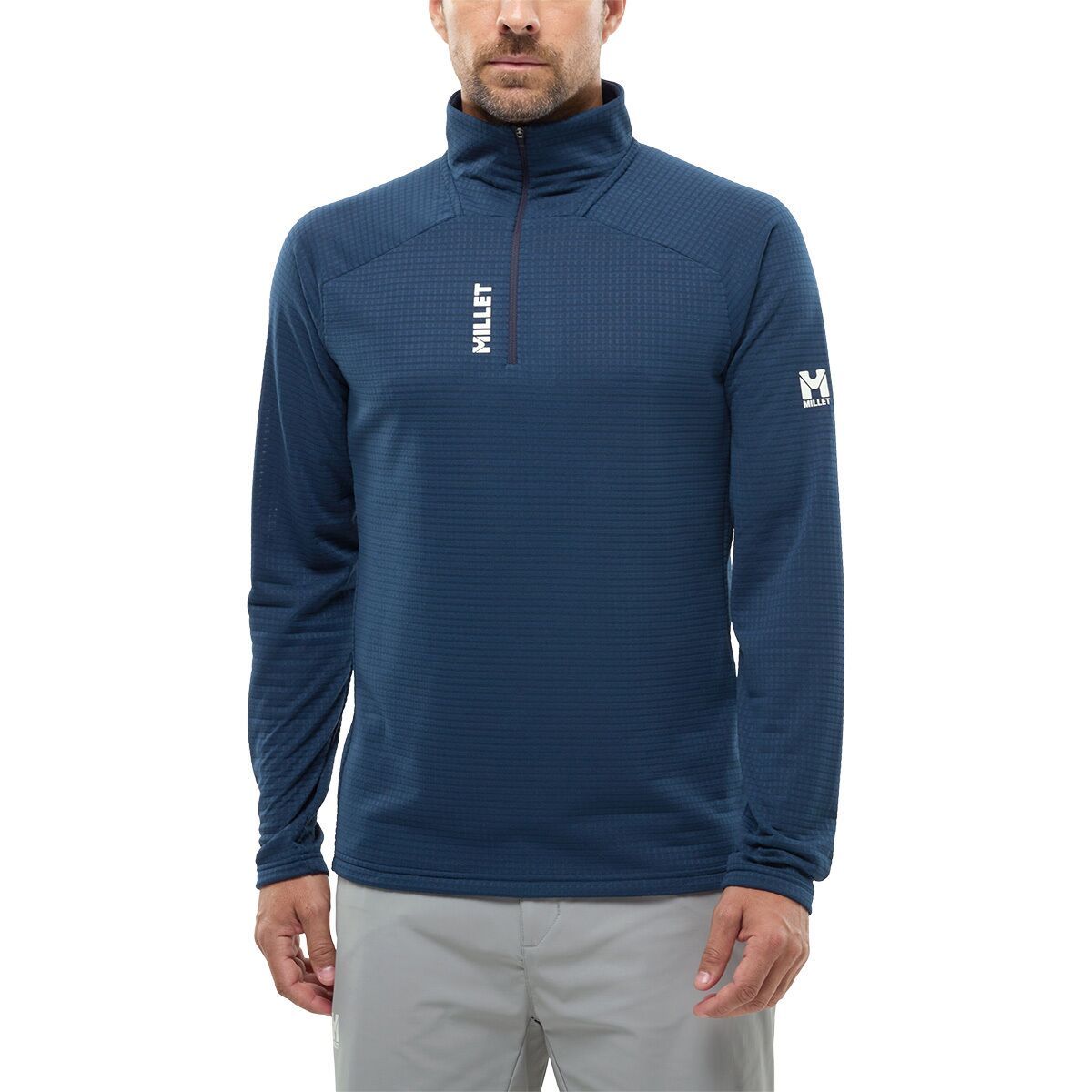 Image of MILLET Parmelan Light Fleece Pullover - Men's Saphir, L