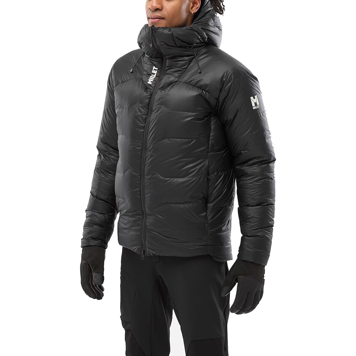 Image of MILLET Kamet Down Hooded Jacket - Men's Black, L