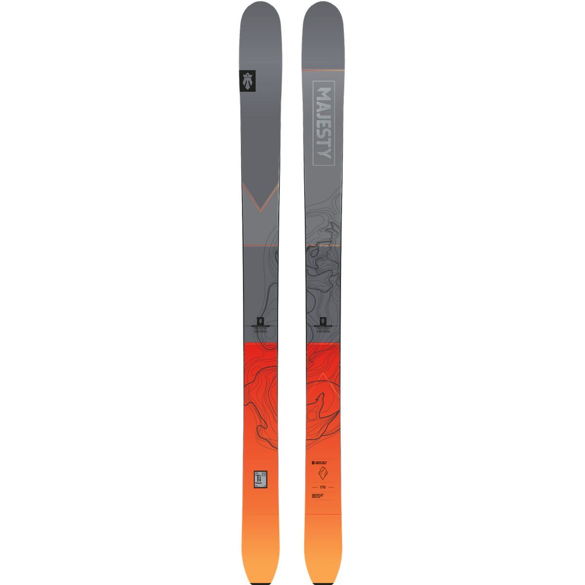 Image of Majesty Havoc 100 Ti Ski - 2025 One Color, 176cm