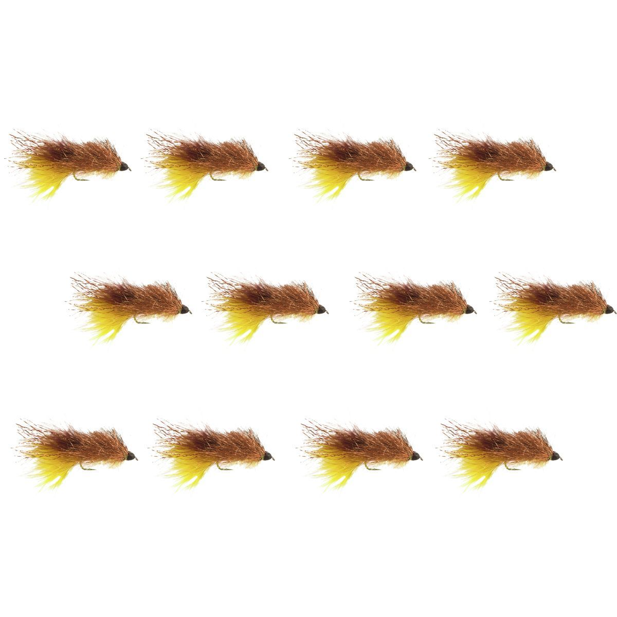 Image of Montana Fly Company Coffee's Sparkle Minnow - 12 Pack JJ, #08