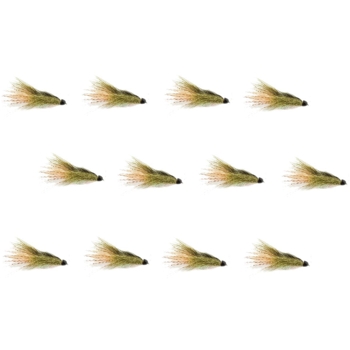 Image of Montana Fly Company Coffee's Sparkle Minnow - 12 Pack Sculpin, #08