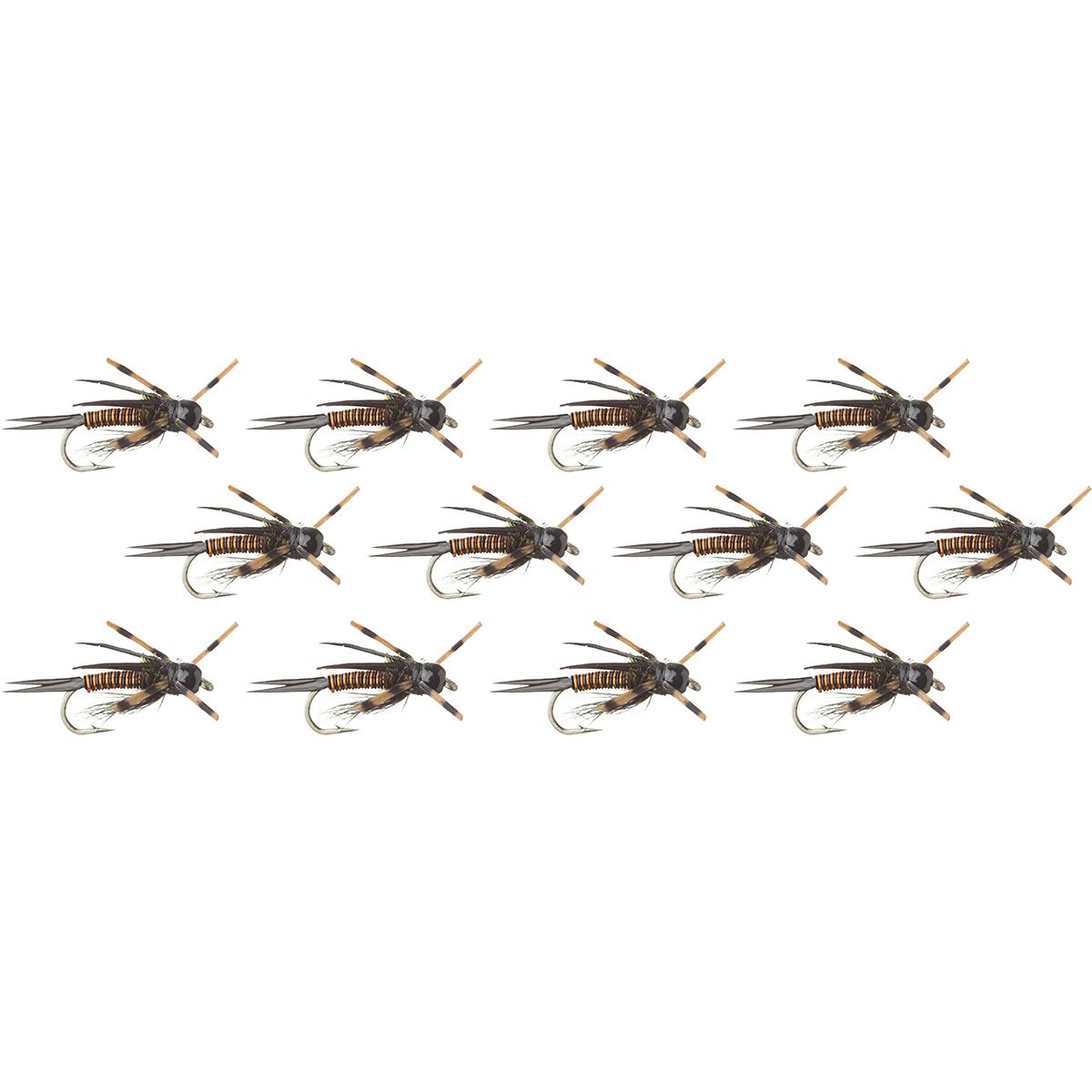 Montana Fly Company Montana Fly Company Montana Prince - 12-Pack Black, #14