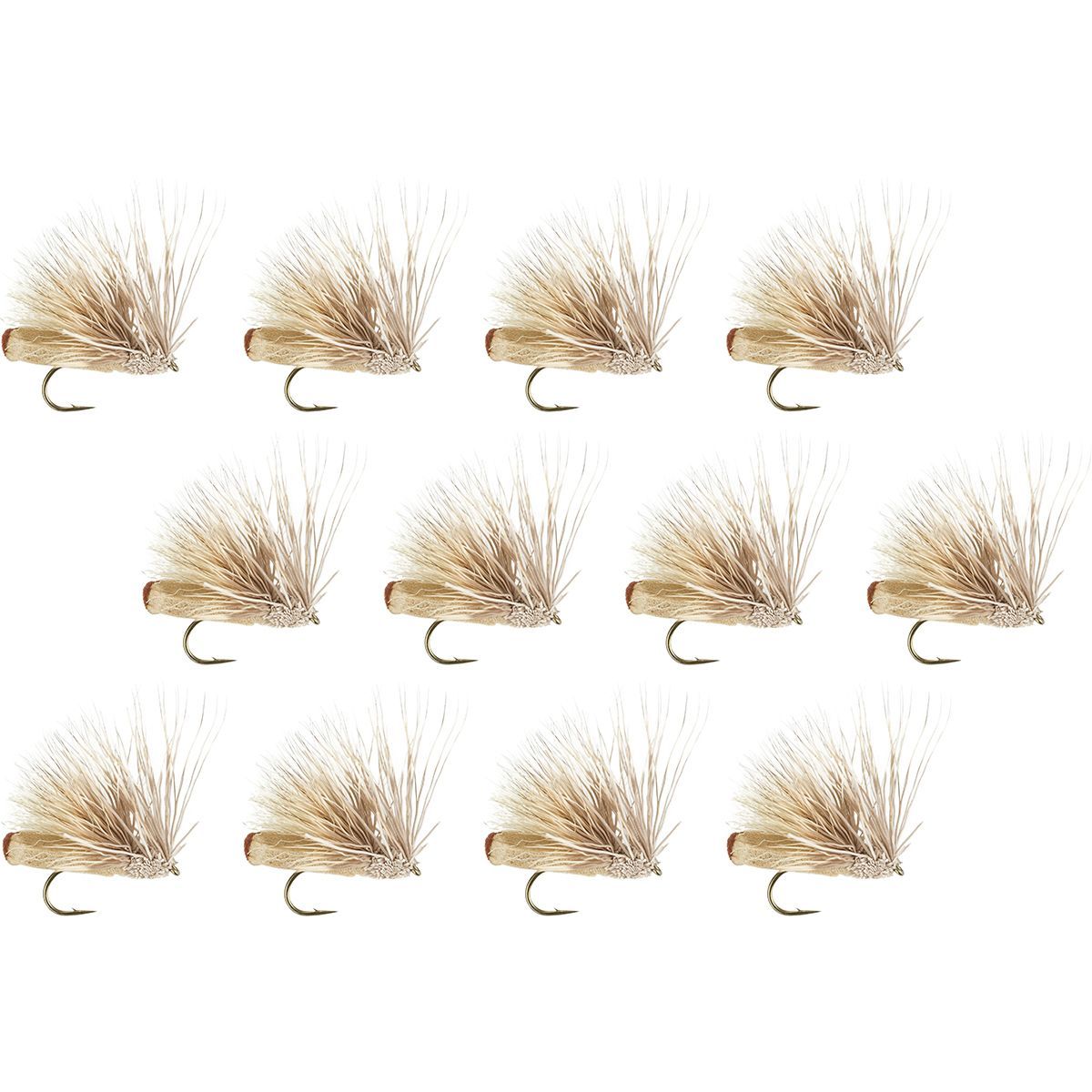 Montana Fly Company Furimsky's Fluttering Foam Caddis - 12-Pack Tan, 14