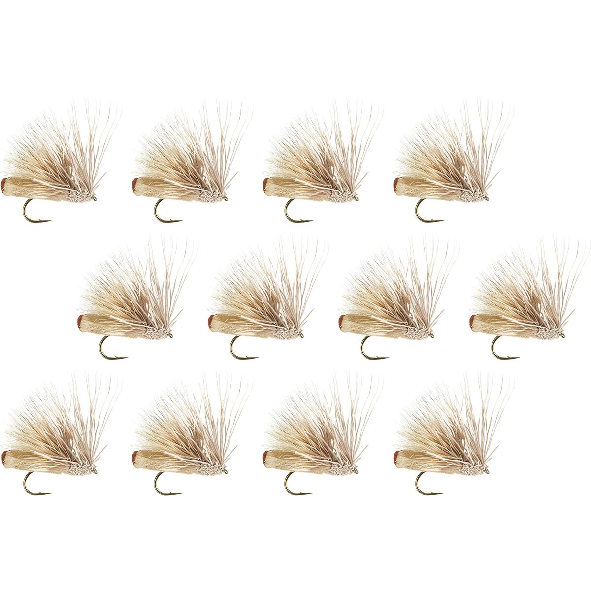 Montana Fly Company Montana Fly Company Furimsky's Fluttering Foam Caddis - 12-Pack Tan, 14