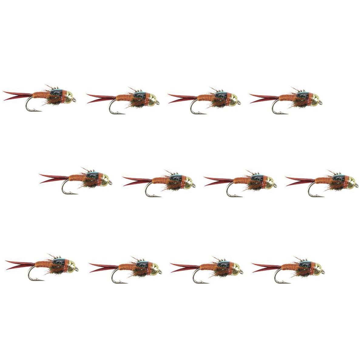 Montana Fly Company BH Epoxyback Copper Nymph - 12-Pack