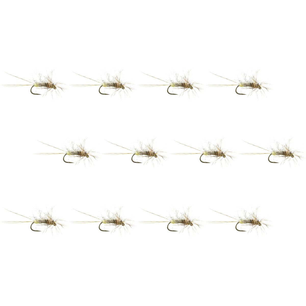 Montana Fly Company Montana Fly Company Galloup's Bent Cripple PMD - 12 Pack PMD, #16