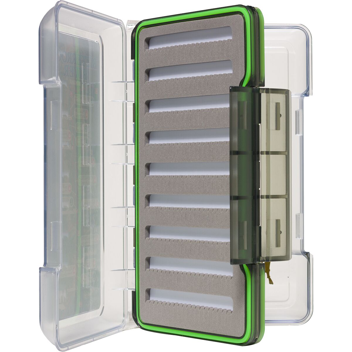 Montana Fly Company Waterproof Fly Box Bitterroot river Map, Large product image