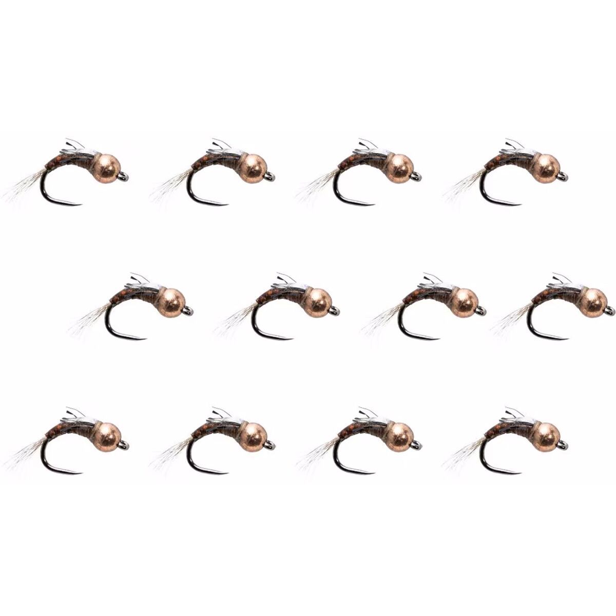 Montana Fly Company Juan's Tungsten High Def - 12-Pack Brown, #20